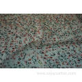 100% Polyester Swiss Dot Clip Jacquard Chiffon Fabric